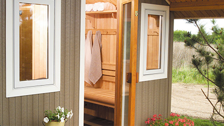 saunas para exterior